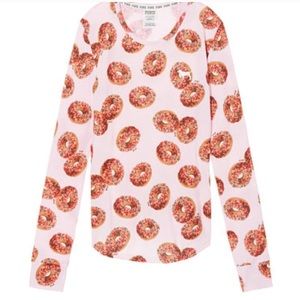 VICTORIAS SECRET PINK Donut Pajama Set! 🍩